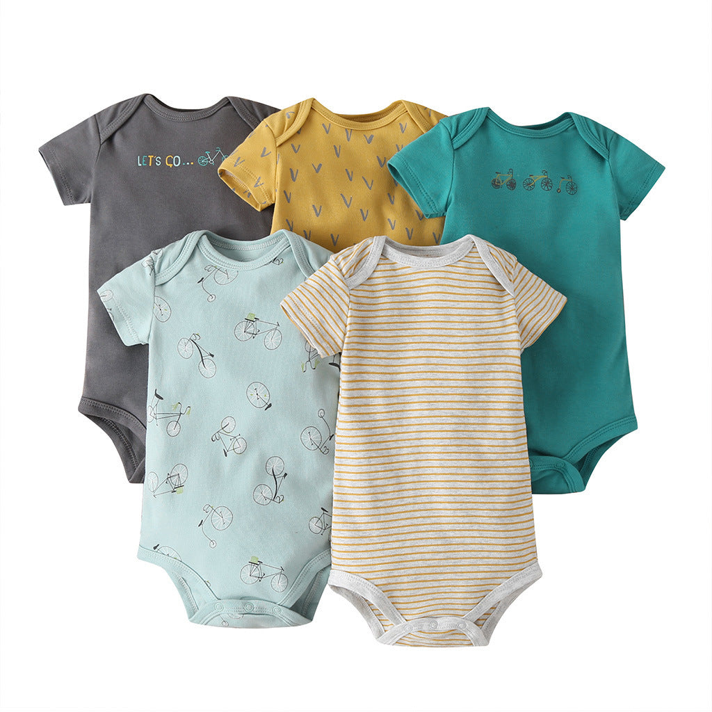 Five-piece Cotton Baby Suit