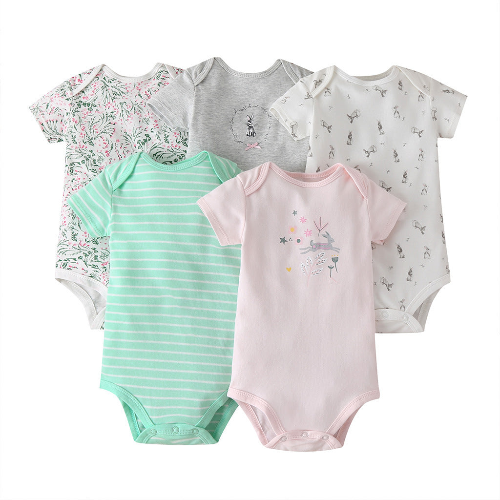 Five-piece Cotton Baby Suit