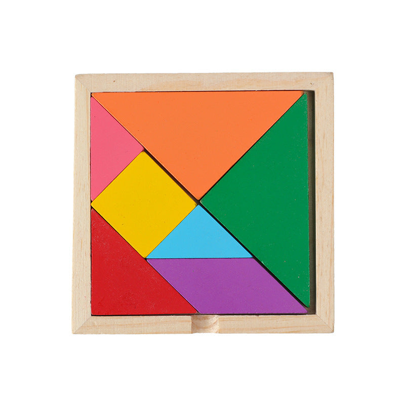 Wooden Educational Colorful Toys for  Babies- Kids