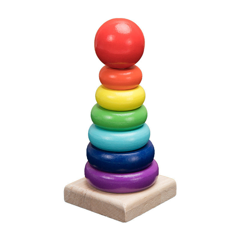 Wooden Educational Colorful Toys for  Babies- Kids