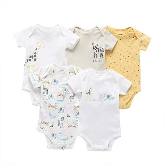 Five-piece Cotton Baby Suit