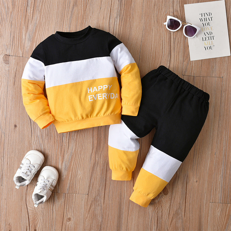 Boys And Girls  Casual Cotton Sweater Suit