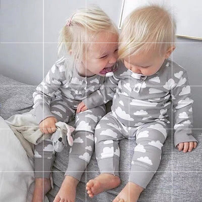 Baby Long Sleeve Jumpsuit Pajamas