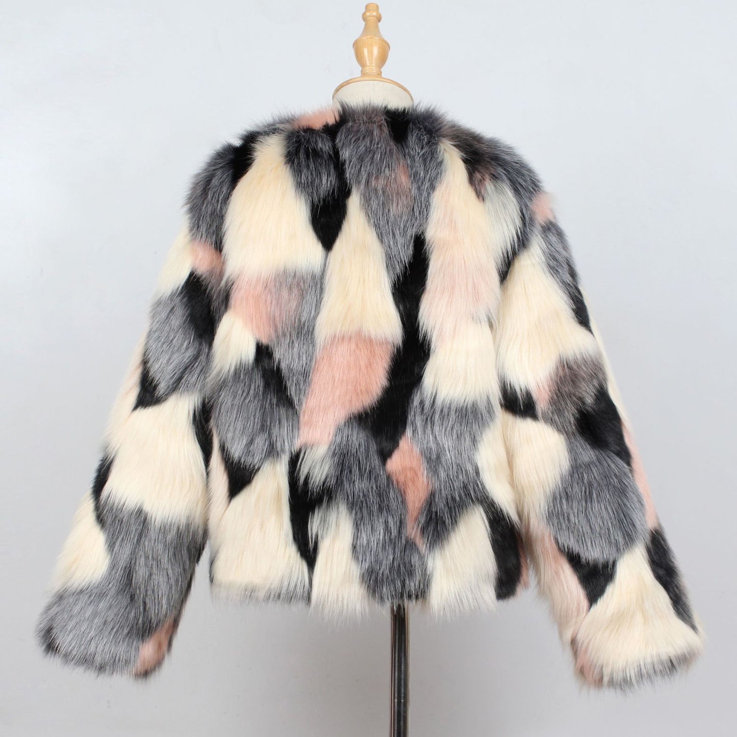 Fashionable  fur jacket for girls