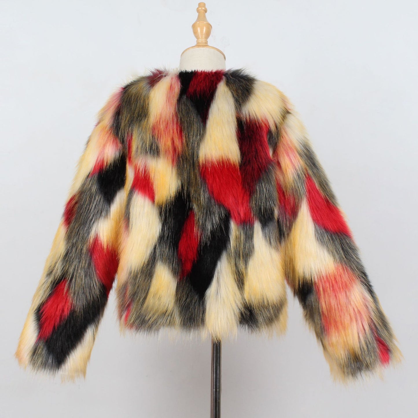 Fashionable  fur jacket for girls