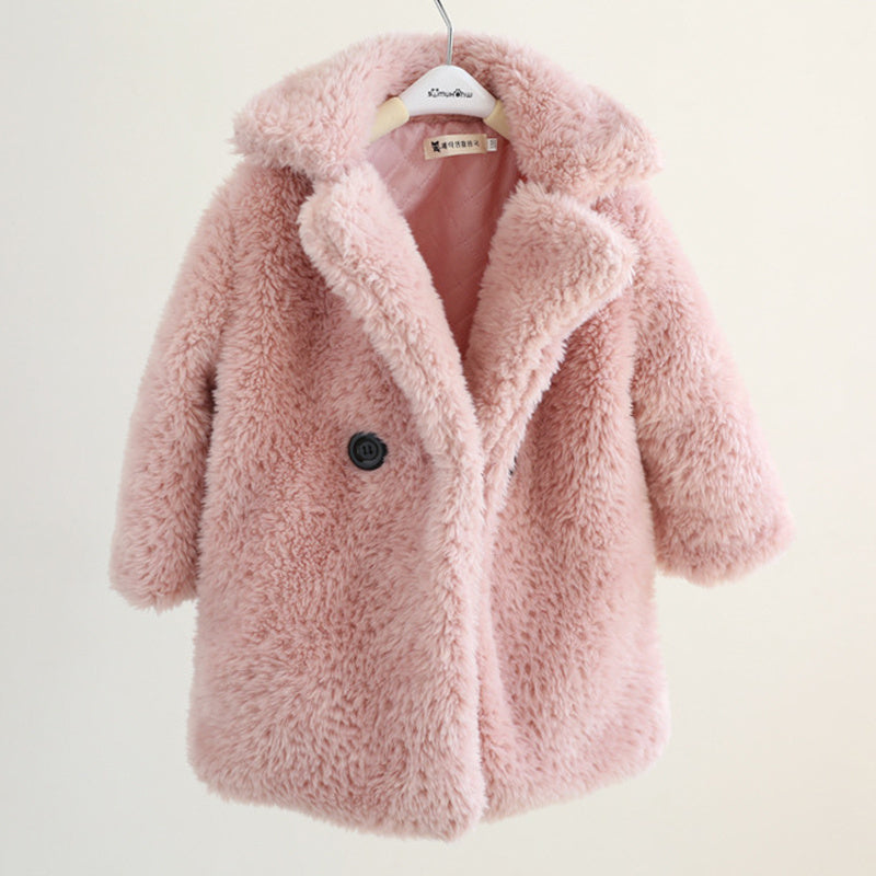 Girls Fur Coat for Autumn And Winter