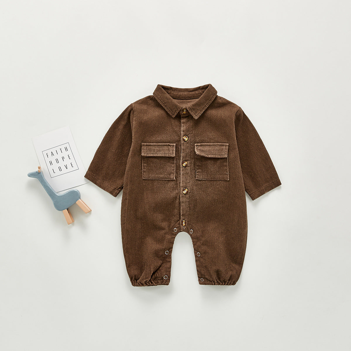 Baby Casual Romper Cotton Jacket