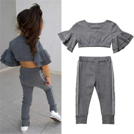 Autumn Girls t-shirt - Pants Outfit