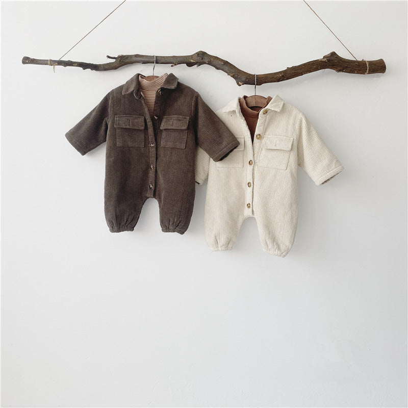 Baby Casual Romper Cotton Jacket