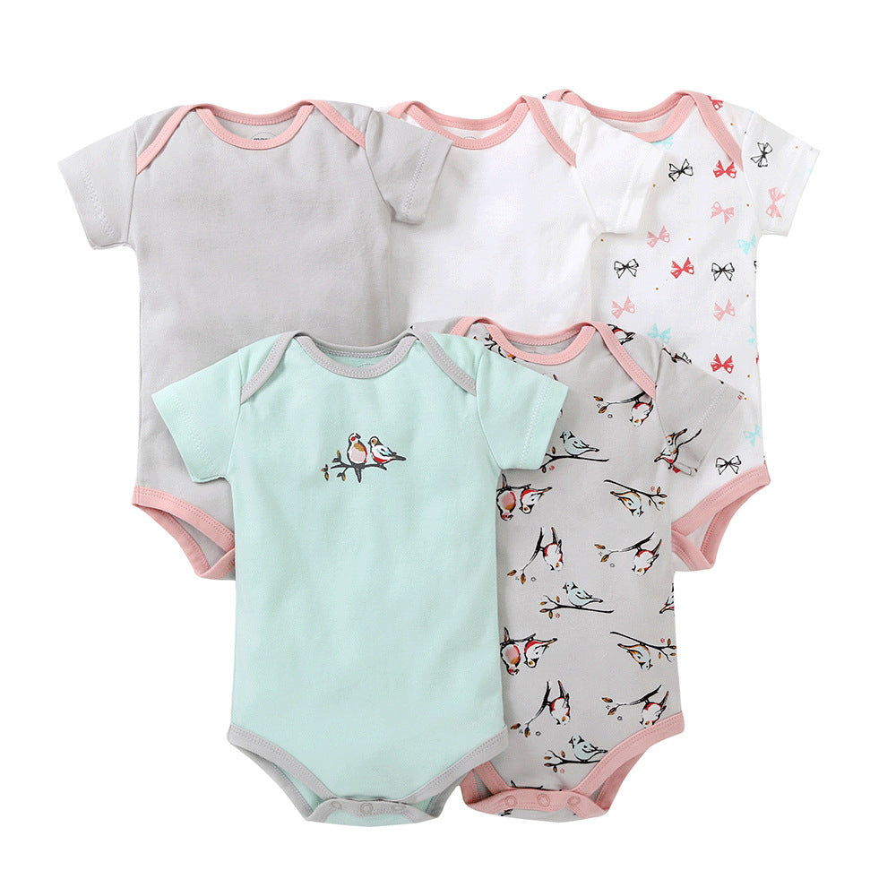 Five-piece Cotton Baby Suit