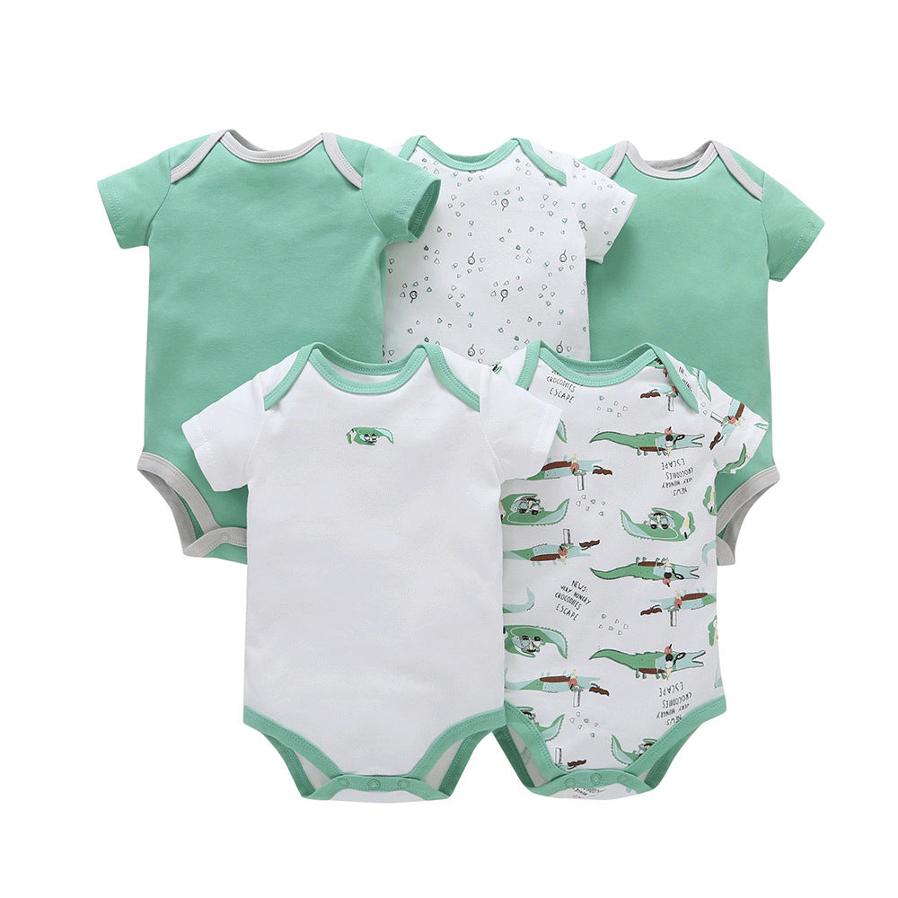 Five-piece Cotton Baby Suit