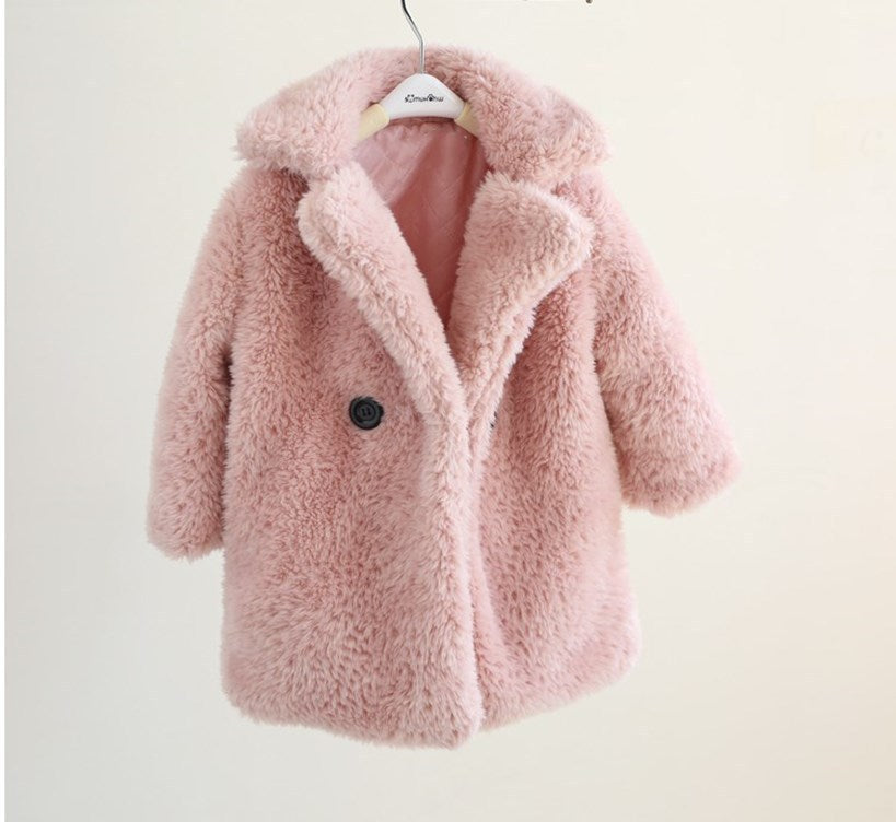 Girls Fur Coat for Autumn And Winter