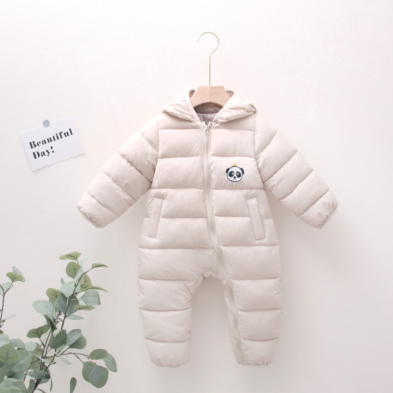 Baby One-piece Cotton-padded Coat