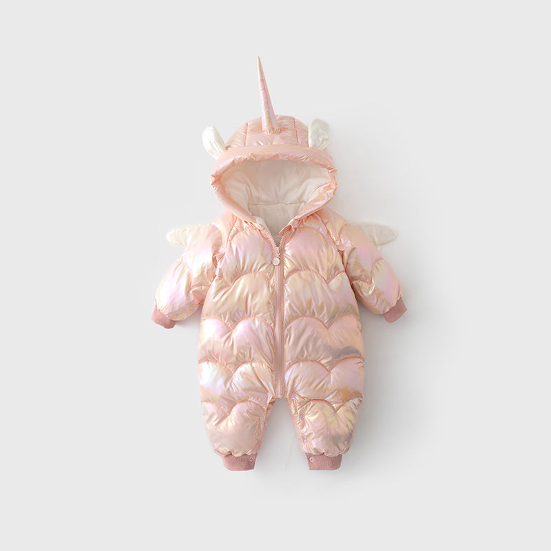 Cute Unicorn Baby Jacket For Autumn And Winter