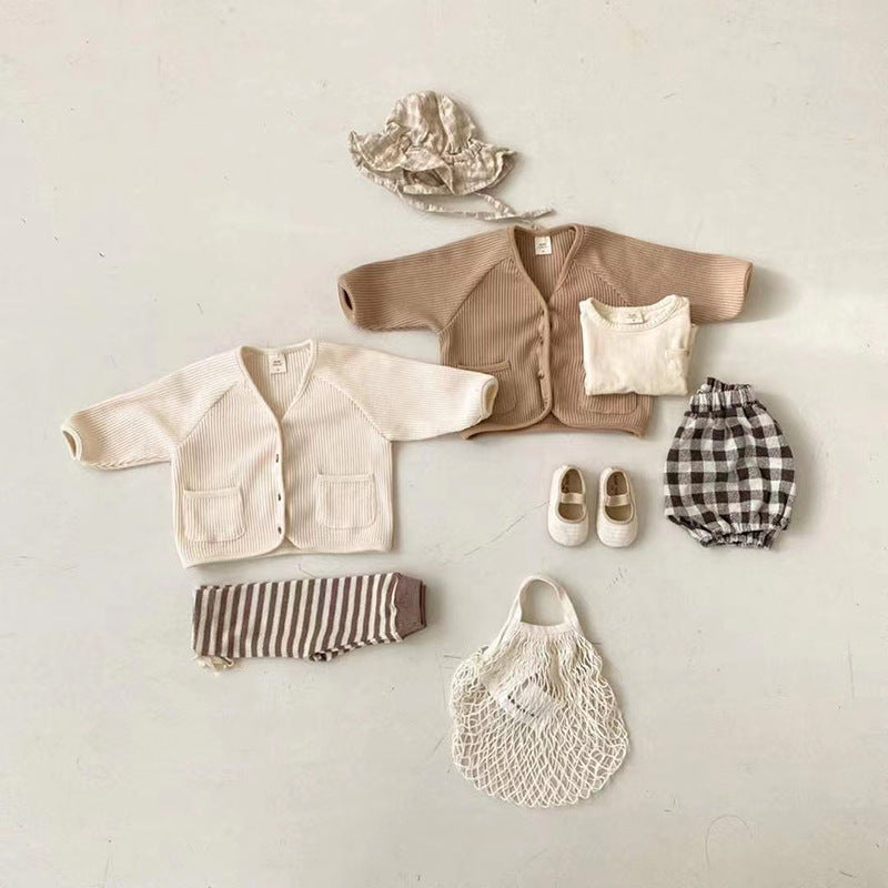 Knitted Cardigan for Babies and Children