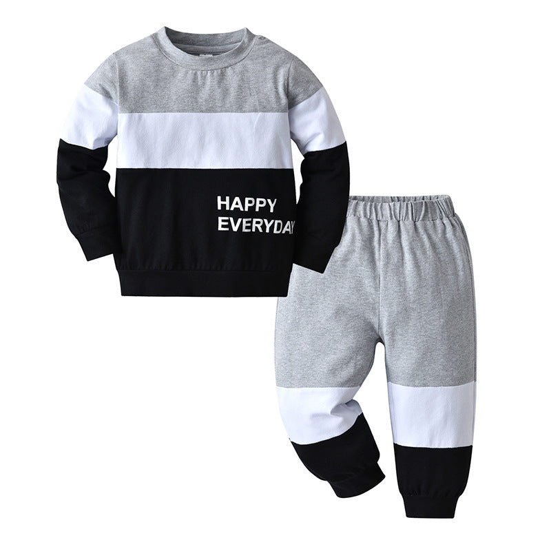 Boys And Girls  Casual Cotton Sweater Suit