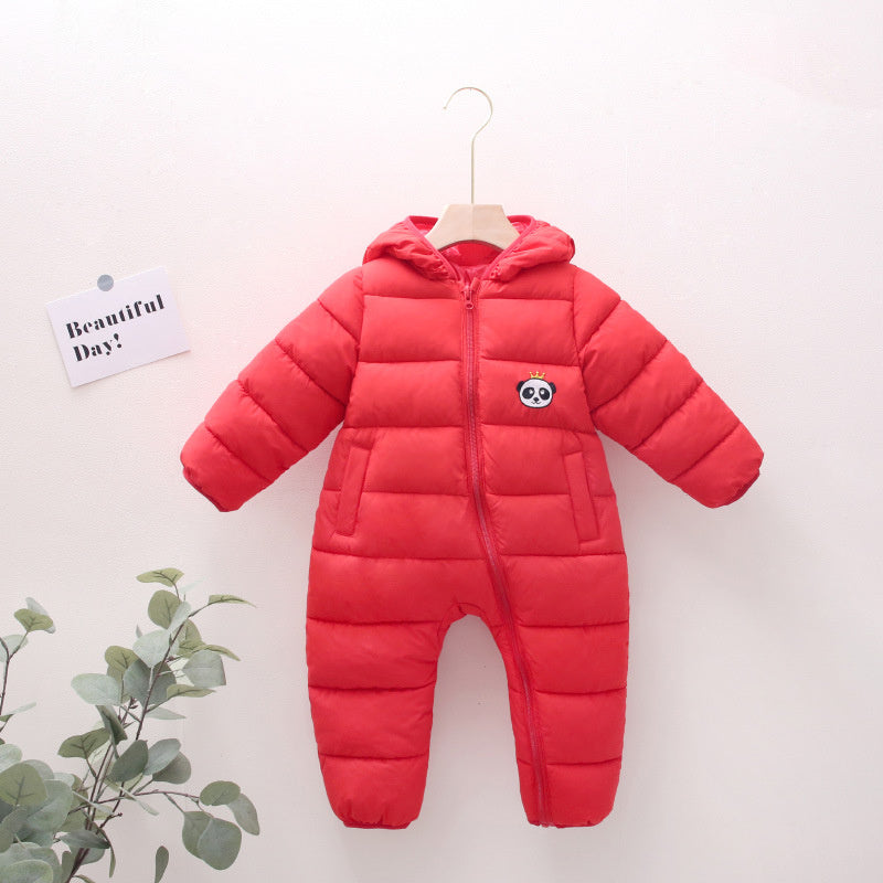 Baby One-piece Cotton-padded Coat