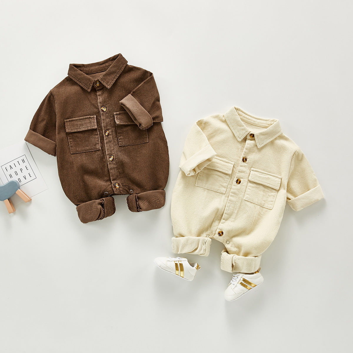 Baby Casual Romper Cotton Jacket