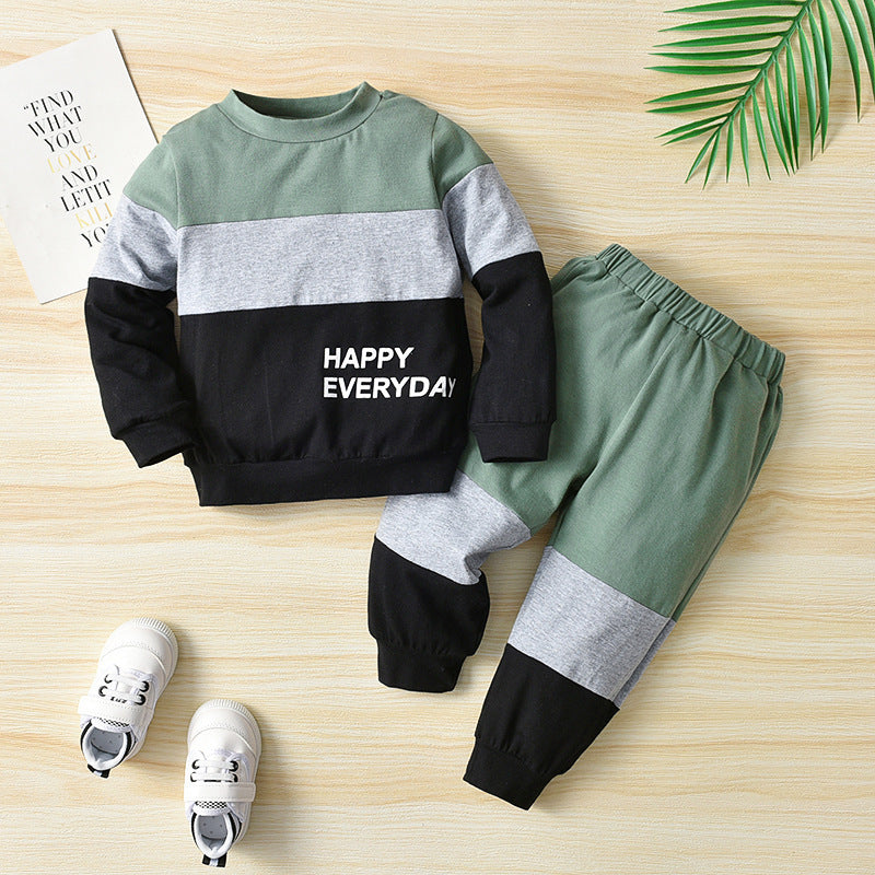 Boys And Girls  Casual Cotton Sweater Suit