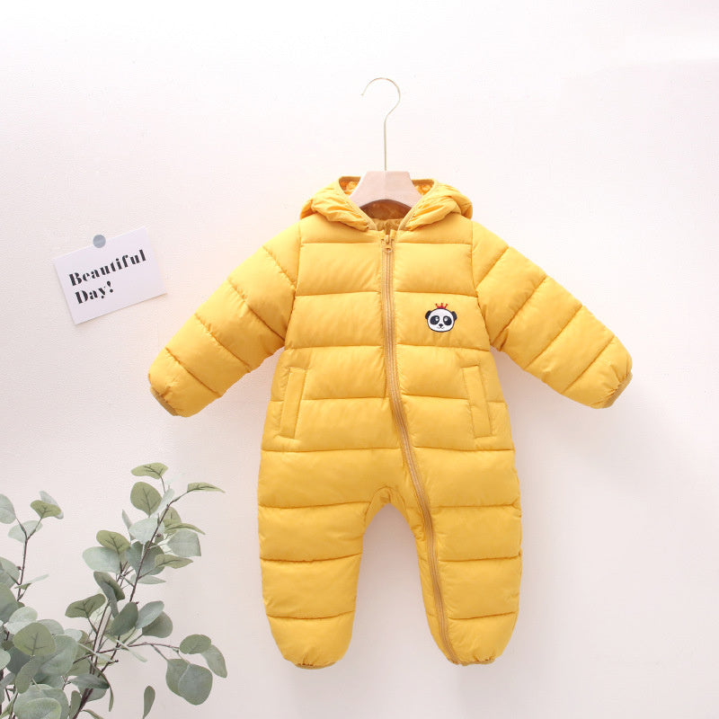 Baby One-piece Cotton-padded Coat