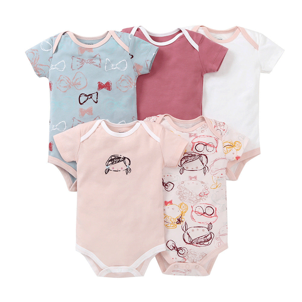 Five-piece Cotton Baby Suit