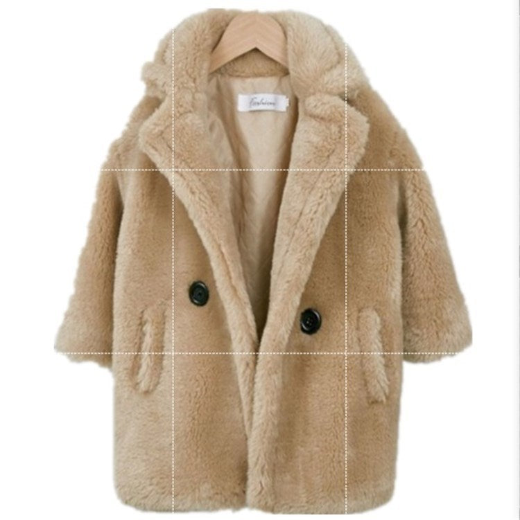 Girls Fur Coat for Autumn And Winter