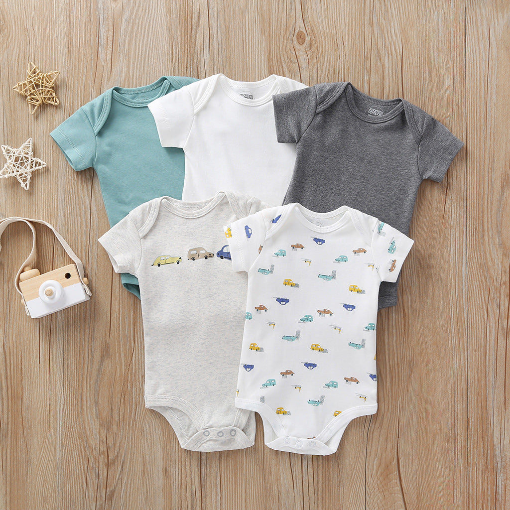 Five-piece Cotton Baby Suit