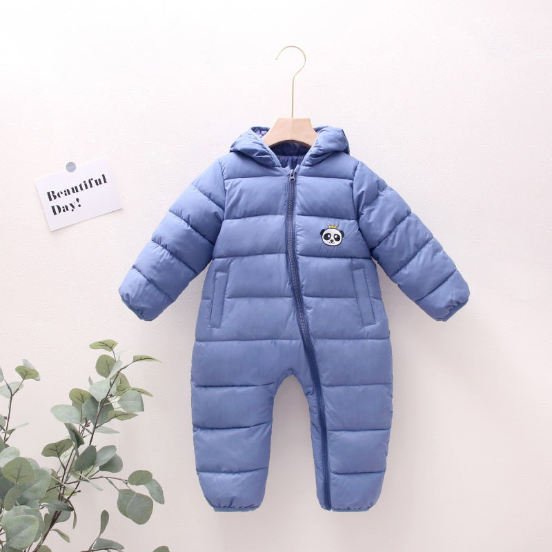 Baby One-piece Cotton-padded Coat