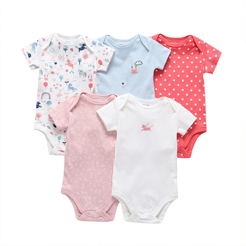 Five-piece Cotton Baby Suit