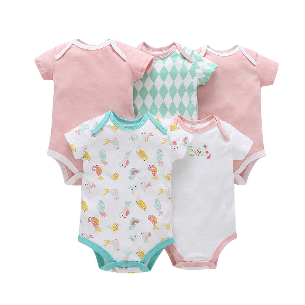 Five-piece Cotton Baby Suit