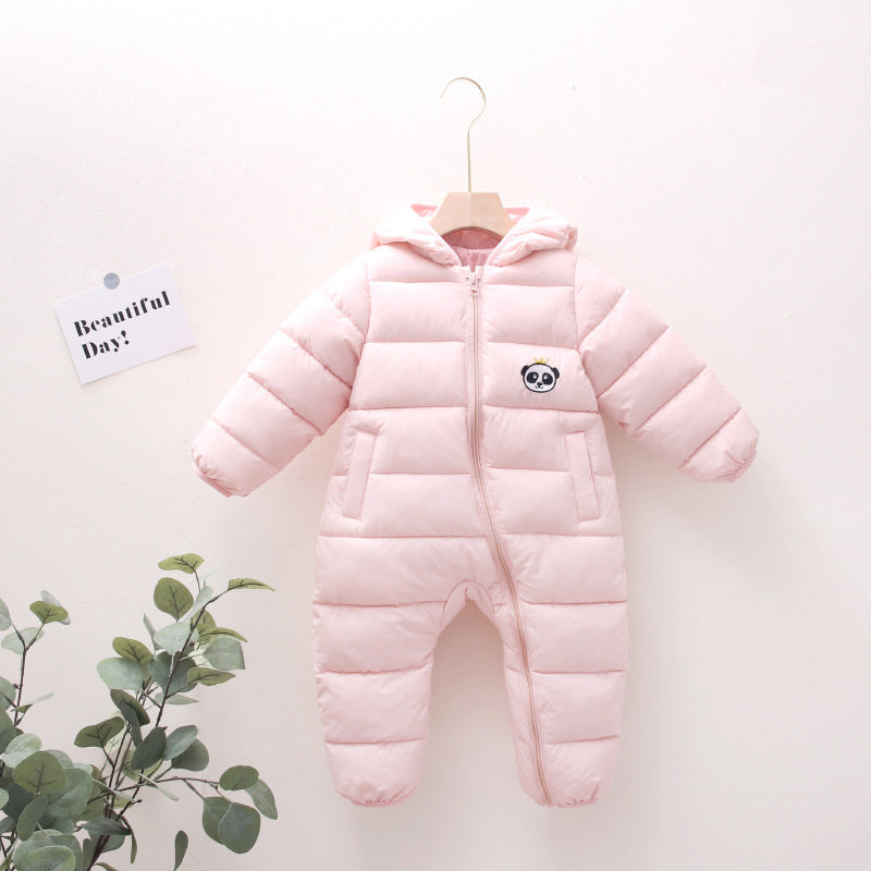 Baby One-piece Cotton-padded Coat