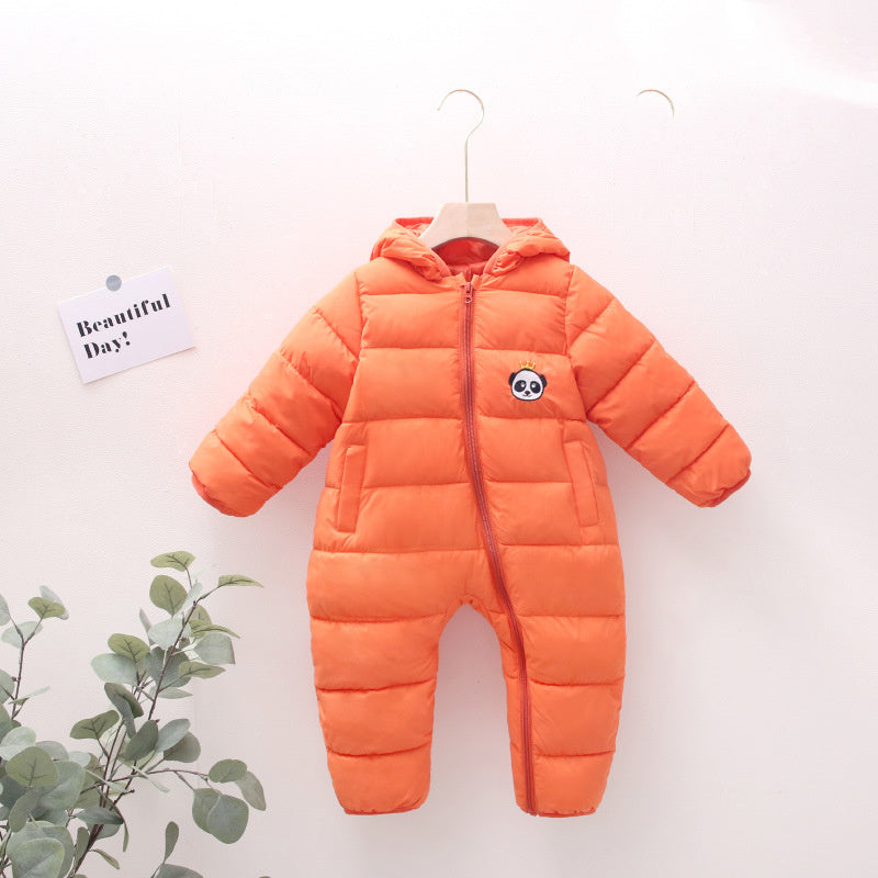 Baby One-piece Cotton-padded Coat