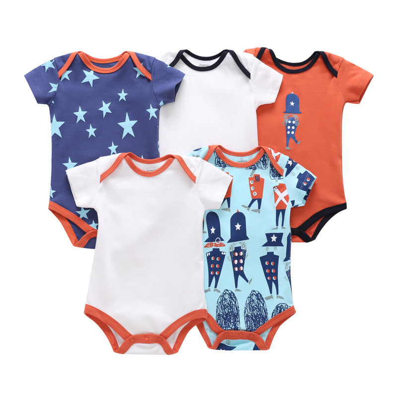 Five-piece Cotton Baby Suit