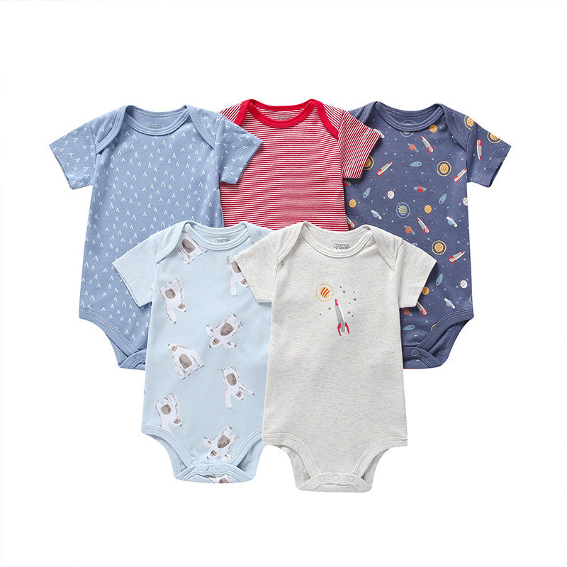 Five-piece Cotton Baby Suit