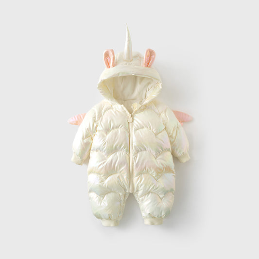 Cute Unicorn Baby Jacket For Autumn And Winter