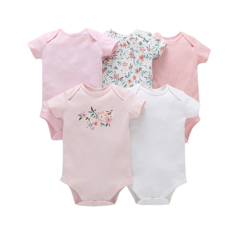 Five-piece Cotton Baby Suit